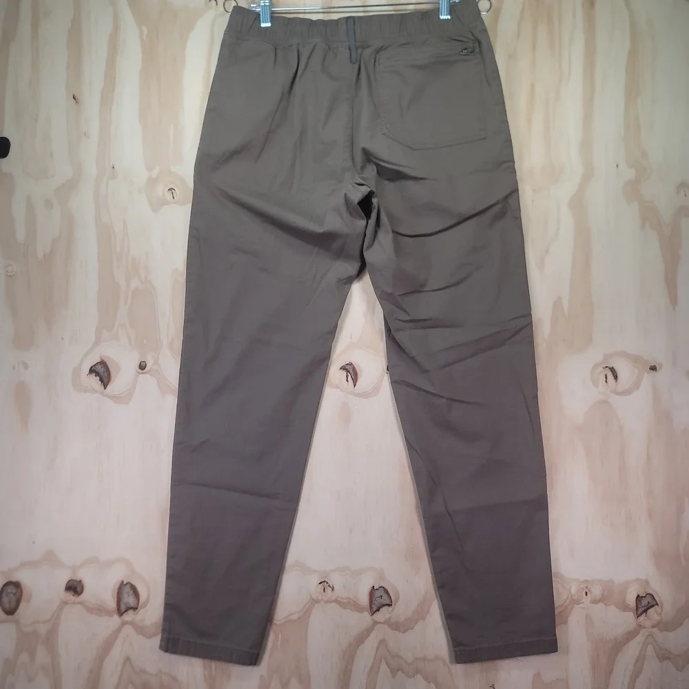 LL Bean Pants Mens M (34) Brown Explorer Ripstop Jogger Casual Outdoor Preppy - Picture 8 of 16